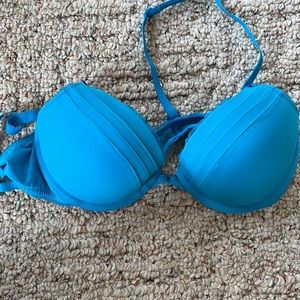 Blue aerie bra